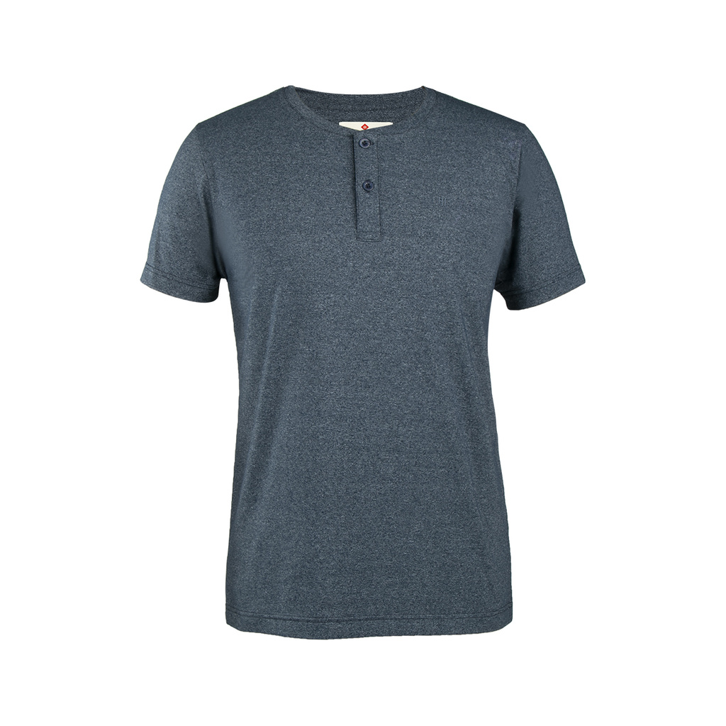 Áo thun cổ henley tay ngắn basic TS20FH09T-SC