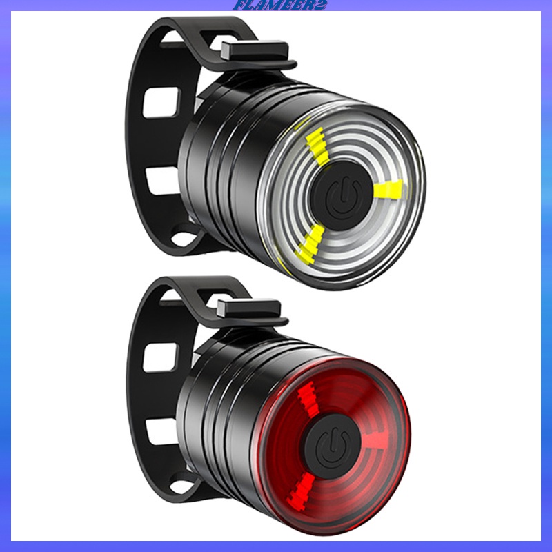 Đèn Pha Trước Sau Cảnh Báo Flameer2 Cho Xe Đạp