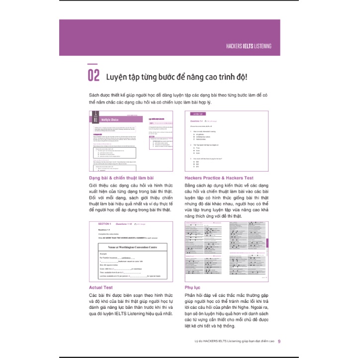 Sách - Hackers IELTS Listening
