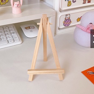 Set 2 Giá đỡ điện thoại , kệ gỗ 2 chân để ipad iphone bảng gỗ khung tranh ảnh gấp gọn tiện lợi mini đế gỗ trang trí