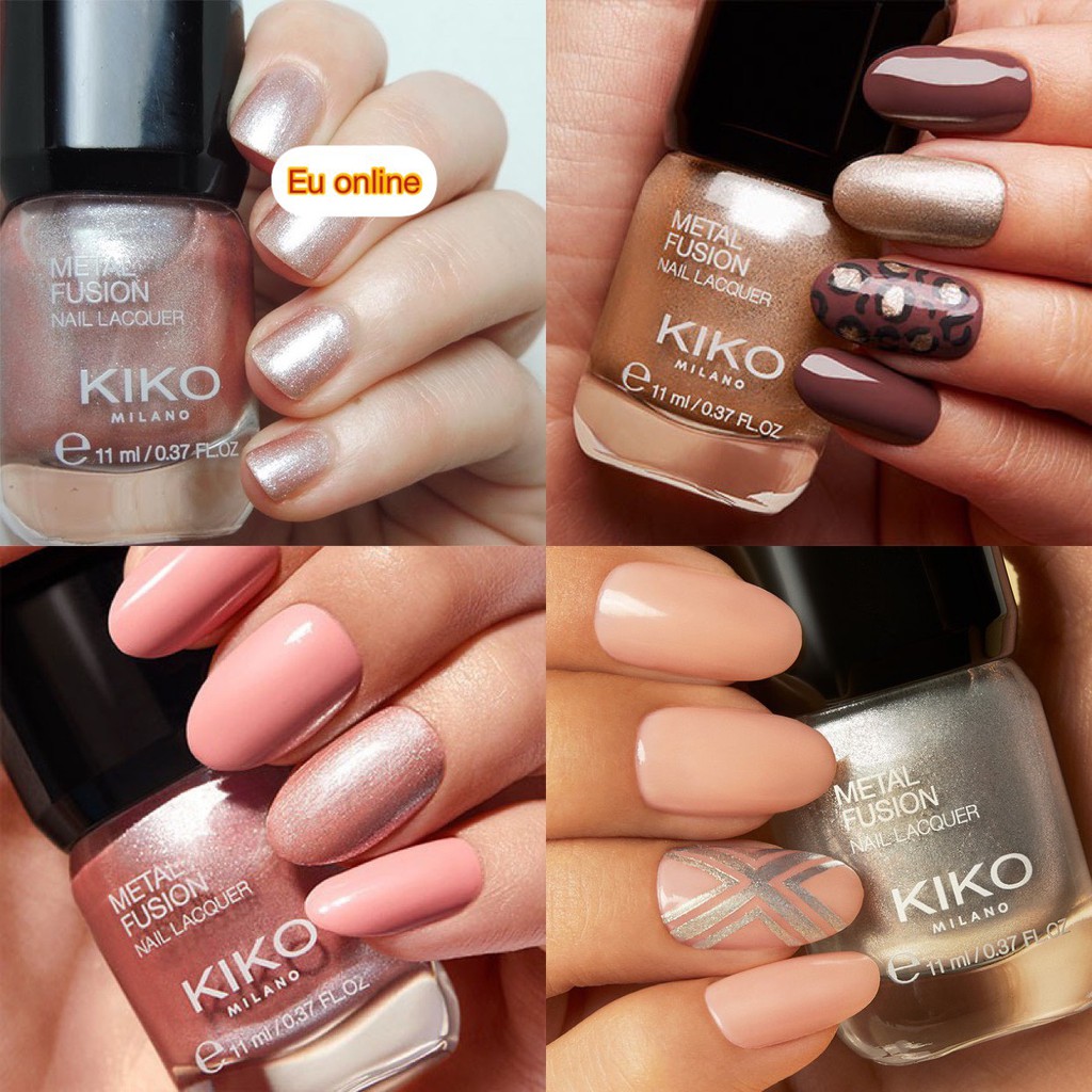 Sơn móng tay Kiko - Metal Fusion Nail Lacquer