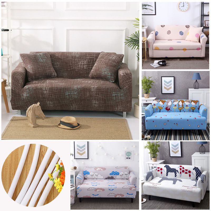 Vỏ Bọc Ghế Sofa Đàn Hồi In Họa Tiết Độc Đáo