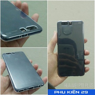 [Huawei P10 Plus] Ốp lưng silicon dẻo trong Ultrathin