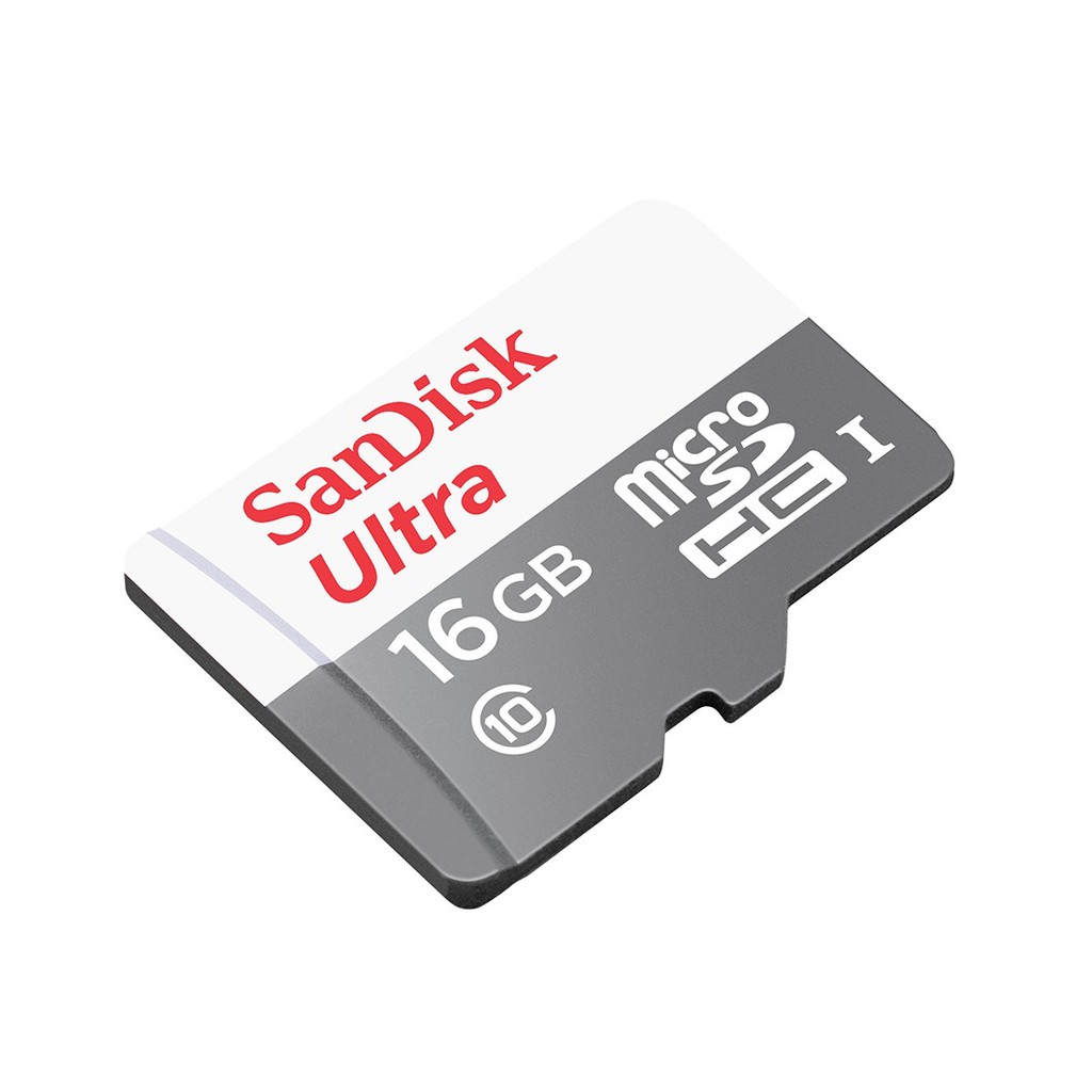 Thẻ nhớ micro SDHC Sandisk 16GB Ultra 533X upto 80MB/s + Cáp micro USB tròn CB05 Romoss