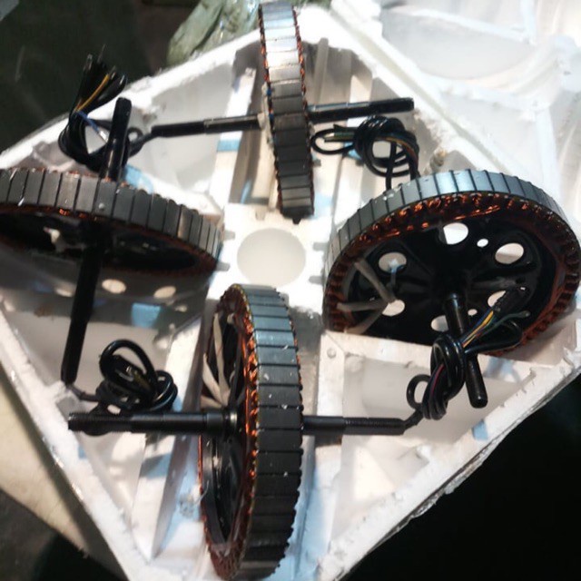 Lõi động cơ xe điện 500W lõi bi 6202-6203 lắp xe 133S