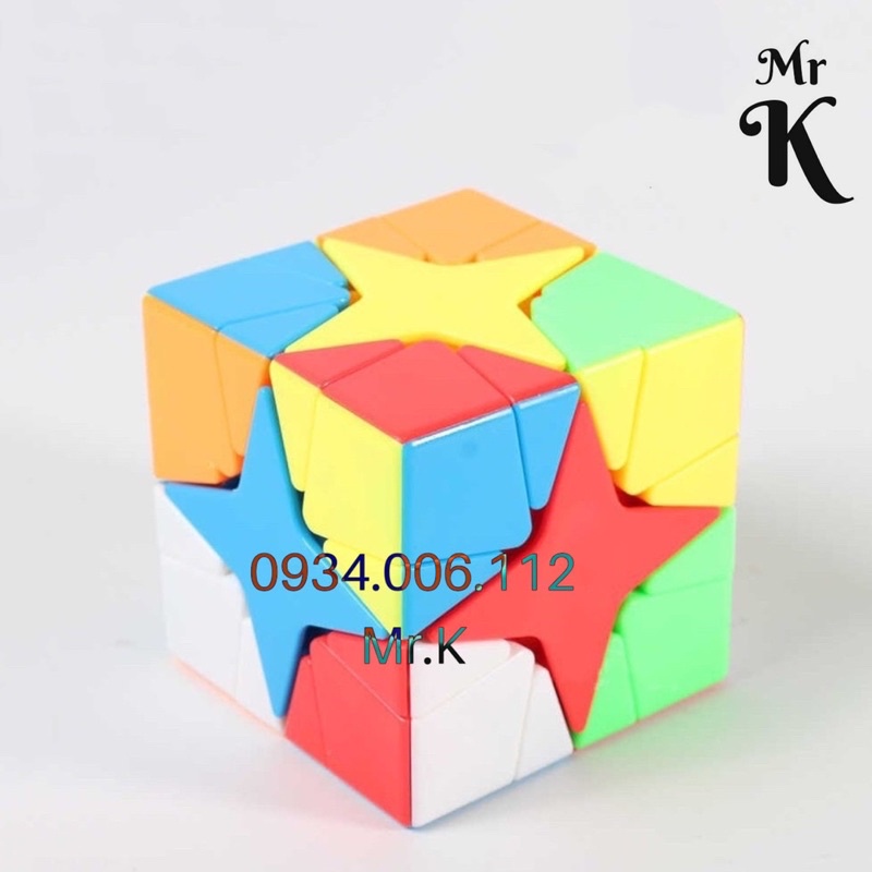 RUBIK BIẾN THỂ MFJS MEILONG POLARIS CUBE STICKERLESS