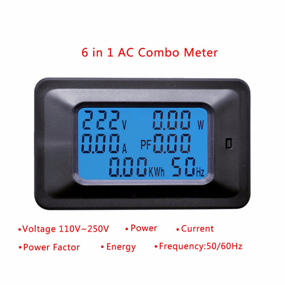 Đồng hồ hiển thị dòng điện và điện áp xoay chiều 0-100A