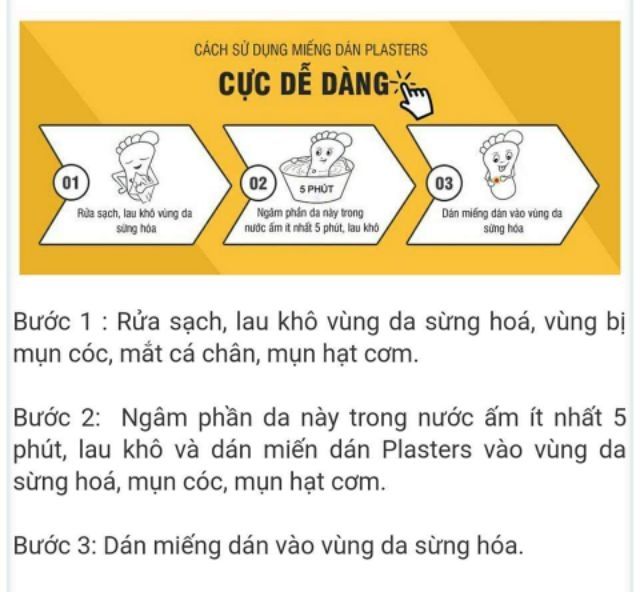 Miếng dán mụn cóc