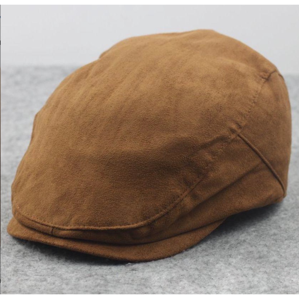 Mũ Beret Nam Nữ Cổ Điển Thời Trang Trung Niên BR15 - Mũ Nồi Chất Liệu 100% Cotton