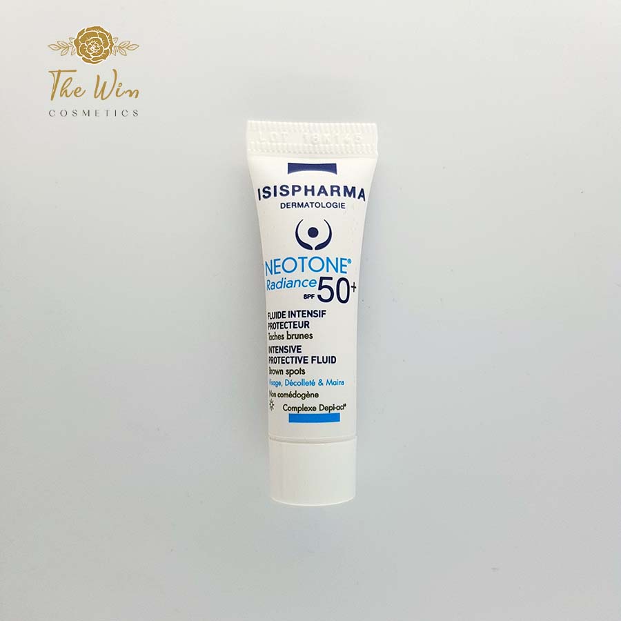 [TRỢ SHIP] Kem hỗ trợ giảm nám, chống nắng Isis Pharma Neotone Radiance SPF 50+ 3ml 30ml - Màu sáng