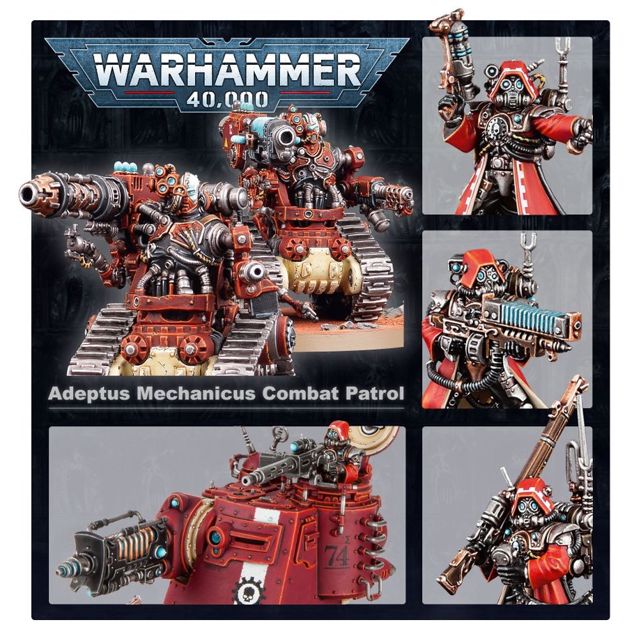Mô hình nhân vật Warhammer Combat Patrol: Adeptus Mechanicus