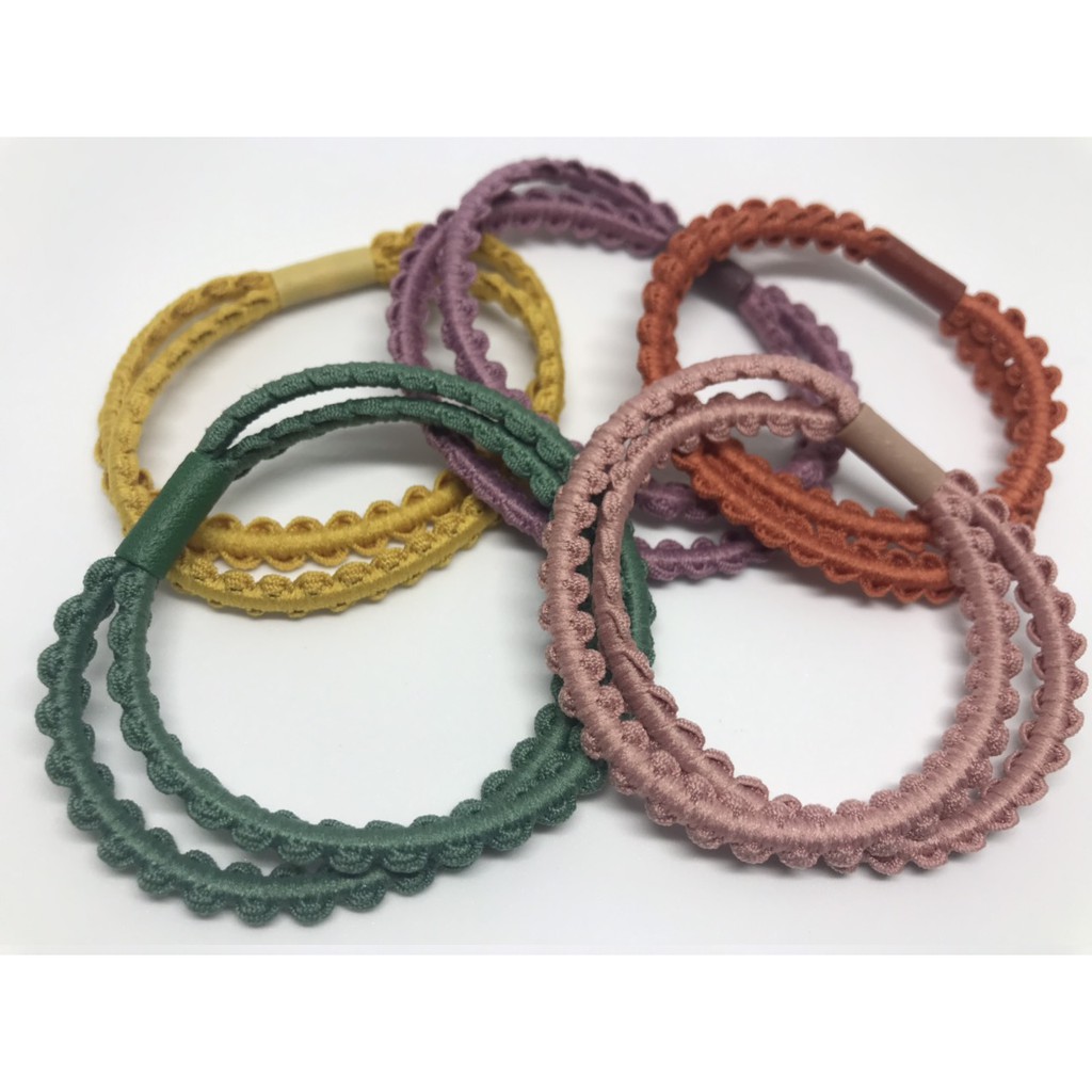 Set 5 Buộc tóc đơn giản