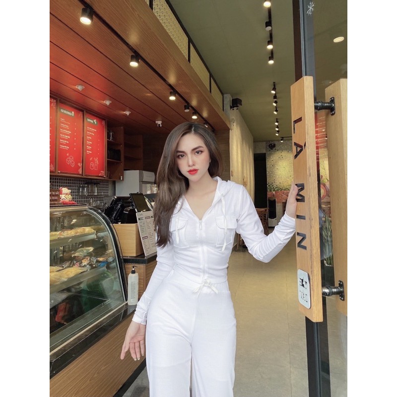 BỘ THUN GÂN TONE XUYỆT TONE - CHẤT THUN GÂN DÀY ĐẸP MỊN MÁT - ẢNH THẬT SHOP CHỤP