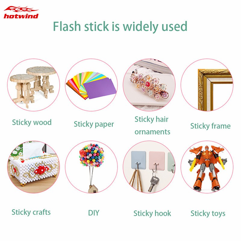 Set 10 Cây Keo Nến Màu 11mm