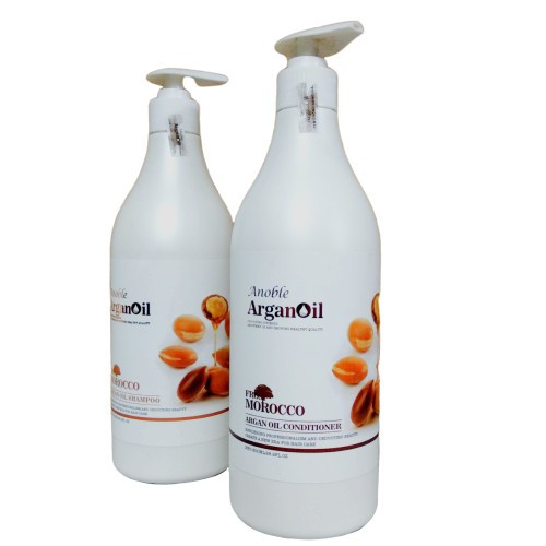 Bộ Dâu Gội-Xả Anoble Arganoil siêu mượt 800ml