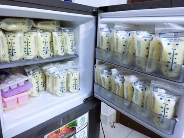 Hộp 60 túi trữ sữa Unimom compact 210ml Hàn Quốc