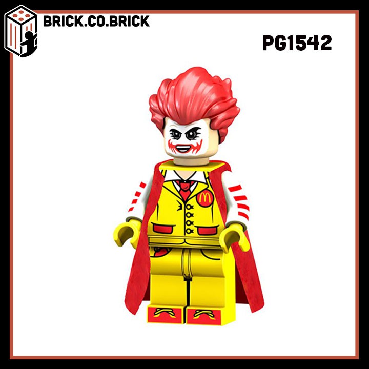 POGO 8126 (CÓ SẴN)- Đồ chơi lắp ráp minifigures và lego phiên bản siêu anh hùng super heroes Marvels DC