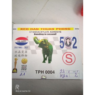 1 hộp keo 502!