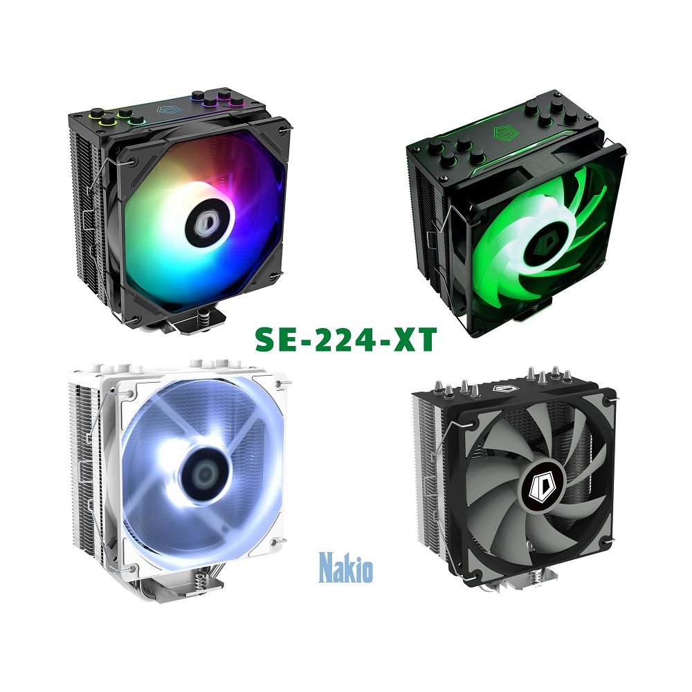 Tản nhiệt khí ID-Cooling SE-224-XT Basic/White/RGB/ARGB - Nakio Computer