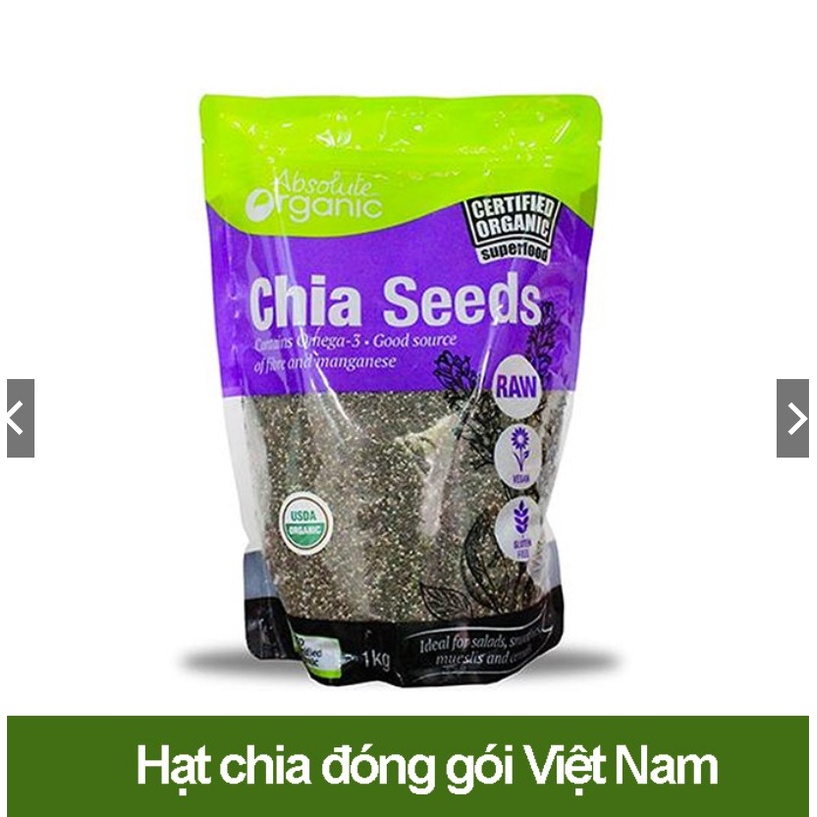 HẠT CHIA 500G/1KG . - USA/ ÚC NỘI ĐỊA NHẬP KHẨU