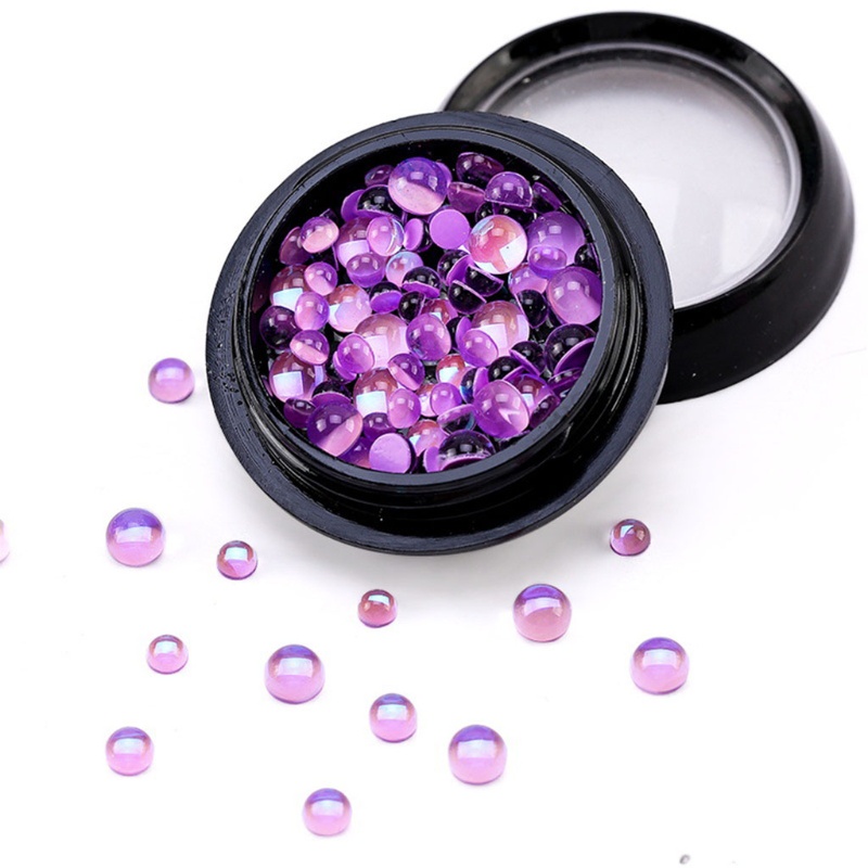 Set 120 Phụ Kiện Kính Trang Trí Móng Tay Nghệ Thuật DIY