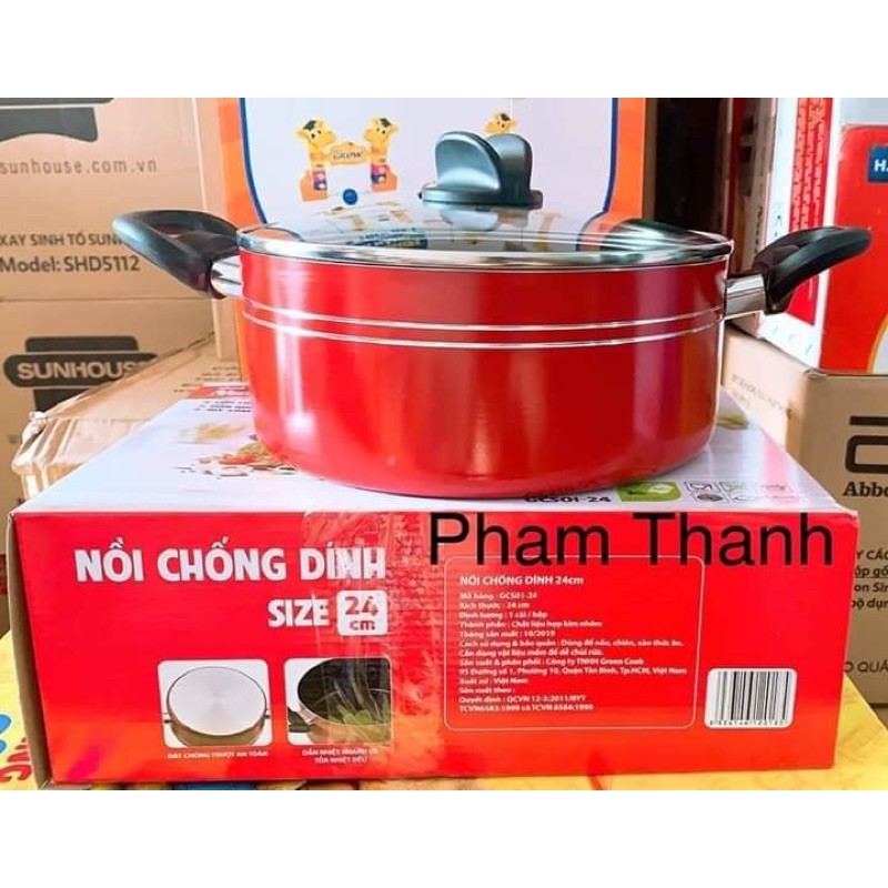 Nồi chống dính 24cm