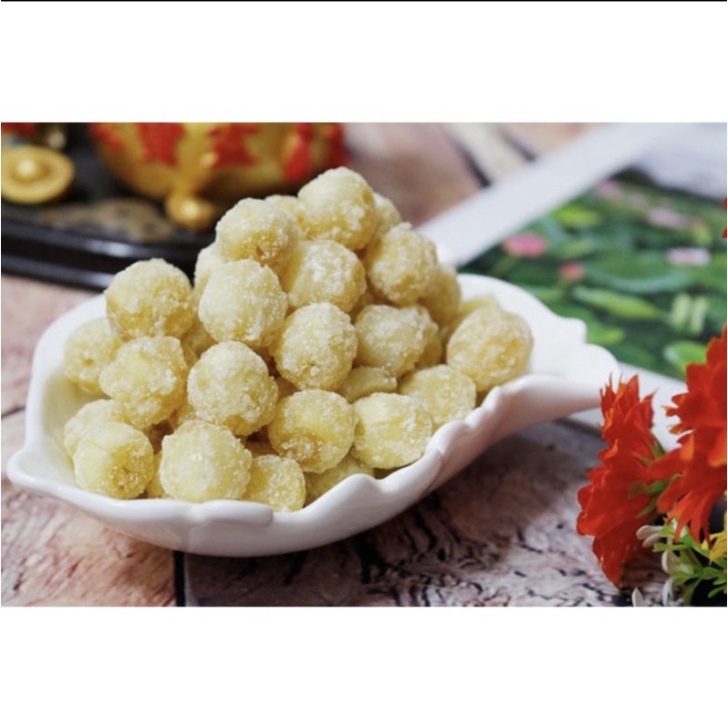 Mứt Tết -  Lon 350g Mứt sen trần phố cổ thơm ngọt bùi hương vị ngày Tết cổ truyền - Đồ ăn vặt  CHOÉN 132