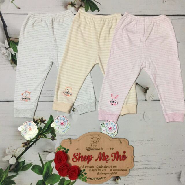 Set 2c Quần nỉ Dokma cho bé