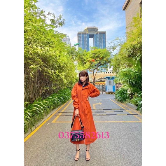 Áo Mưa măng tô nam nữ 2 lớp cao cấp chống thấm