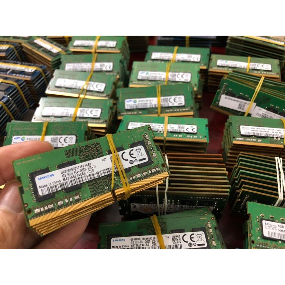 ⊕☬✉Ram Laptop Samsung 4GB DDR4 2666MHz - Bảo hành 36 tháng