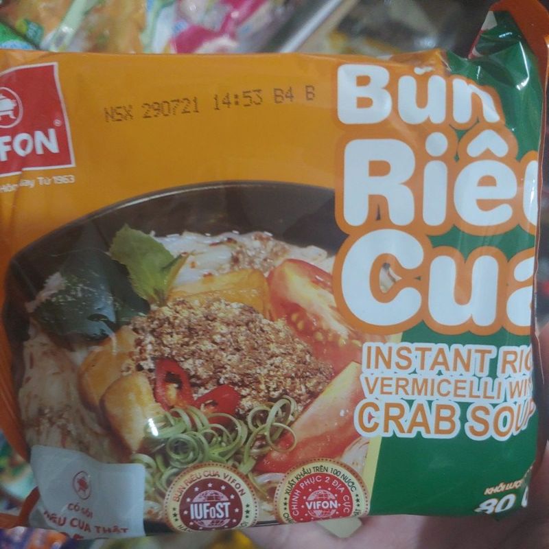 Bún riêu cua Vifon 80g