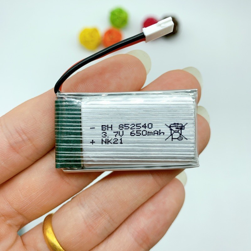 Pin Li-po 3.7V - 1S 650mAh 25C