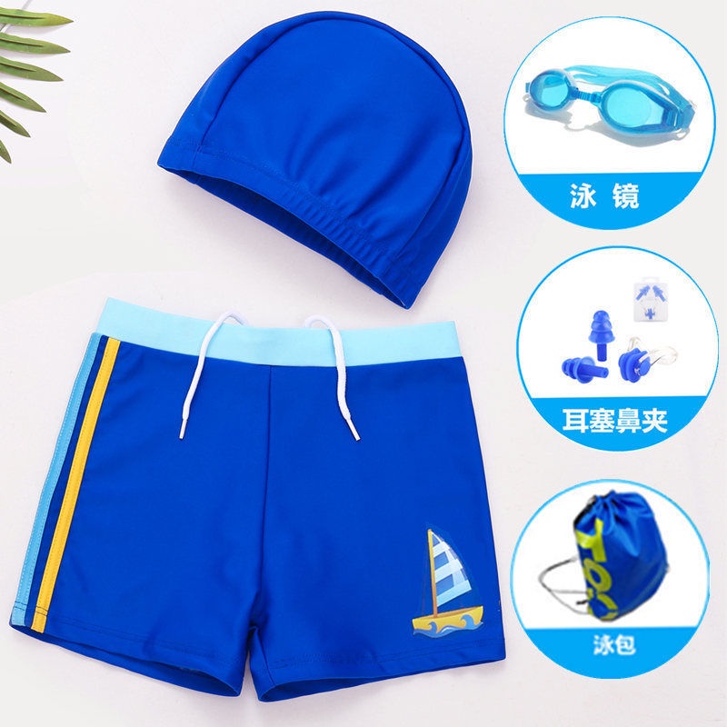 Quần Bơi Chất Liệu Nhanh Khô Dành Cho Bé Trai 6-12 Tuổi
