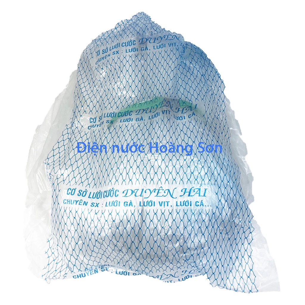 Lưới cước màu trắng làm giàn bầu bí, cây leo