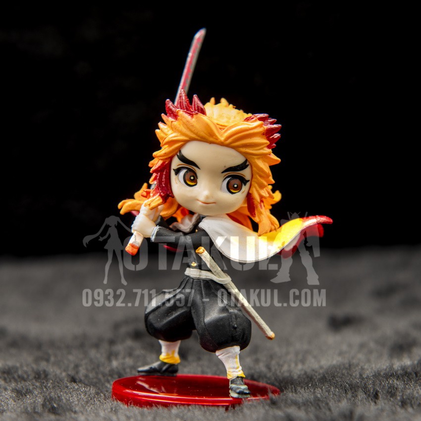 Mô Hình Nhân Vật Figure Zenitsu-Nezuko-Tanjiro- Giyuu- Inosuke - Kimetsu No Yaiba