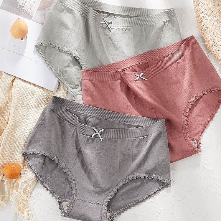 Quần lót cotton Aoweinisi mềm mại thoải mái cho nữ