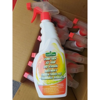 Green cross a2 - chai 500ml - dung dịch xịt diệt khuẩn