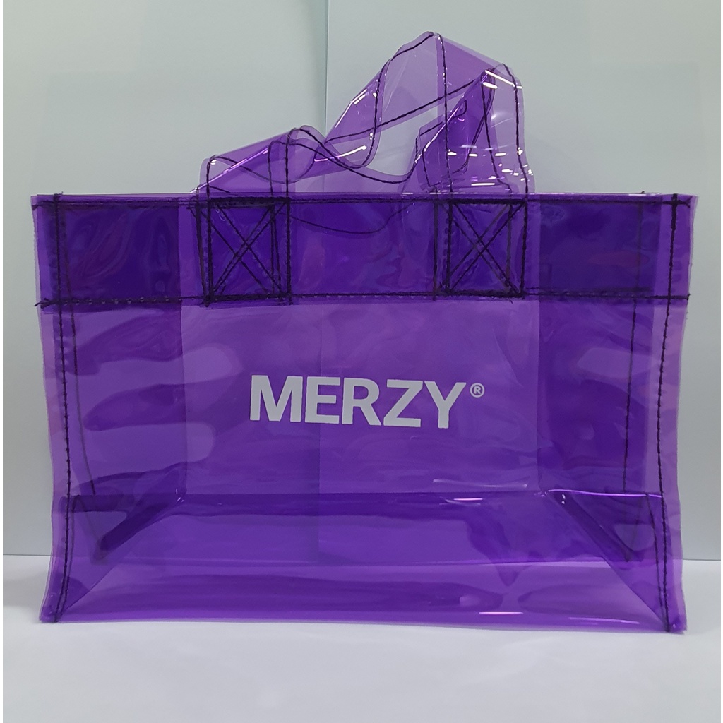 [HB GIFT] Túi Đựng Mỹ Phẩm Trong Suốt Chống Thấm Nước Merzy Soft Touch