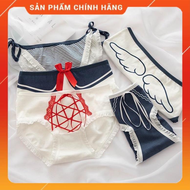 Quần Lót Nữ Cotton Cao Cấp Nâng Mông Thông Hơi Hoạ Tiết Dễ Thương 8012