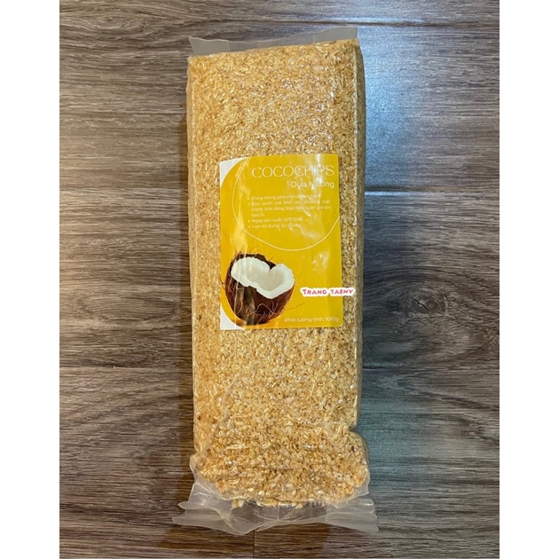 Vụn dừa nướng Cocochips 100g (Loại 1, Tách từ túi 1kg)