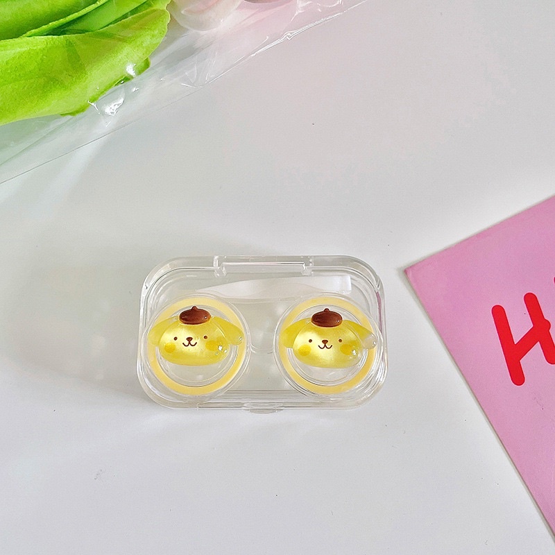 Khay Mini 3D Cinnamaroll Kuromi Hộp Trong- Case Đựng Lens