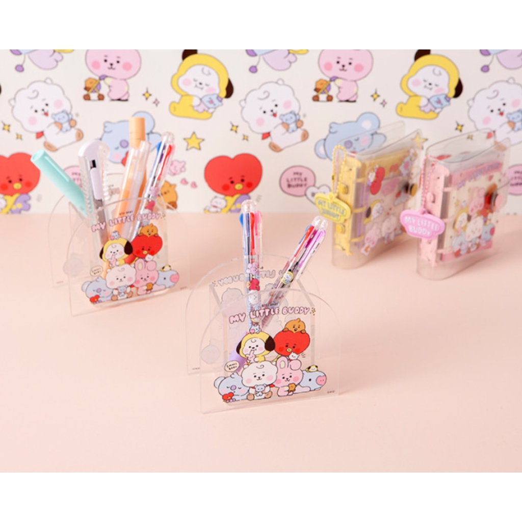 Khay cắm bút BT21 phiên bản My little buddy Pen Holder Beens Company