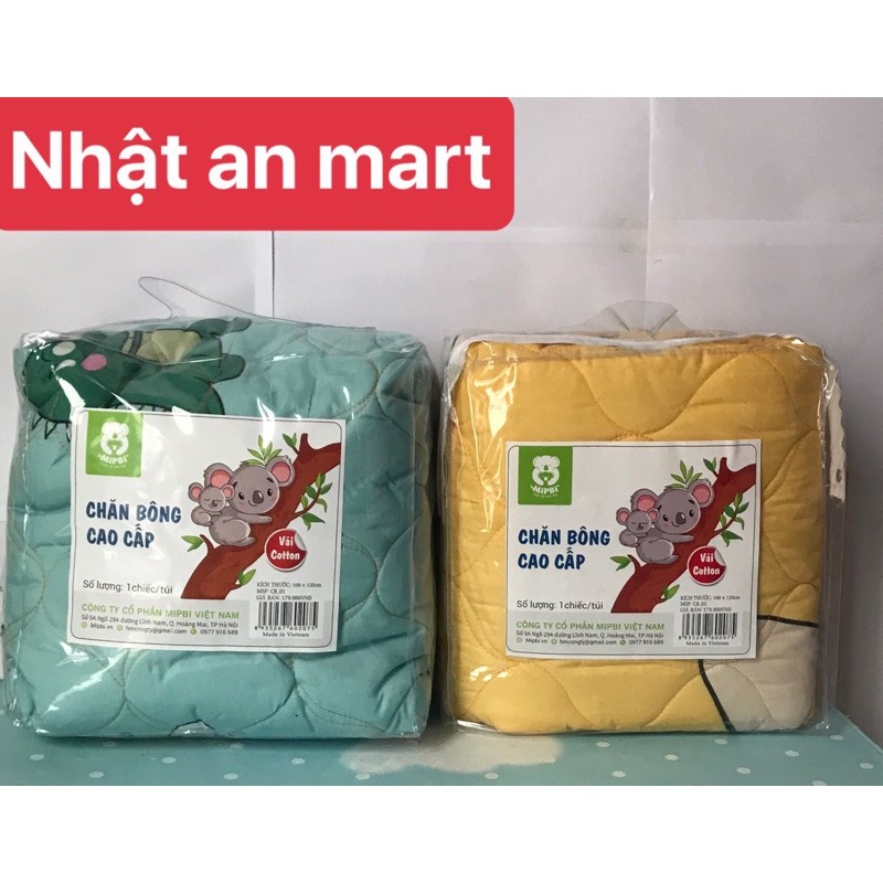 [HÀNG MỚI] Chăn bông cotton cao cấp Mipbi