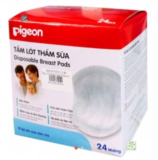 Hộp 24 miếng thấm sữa pigeon