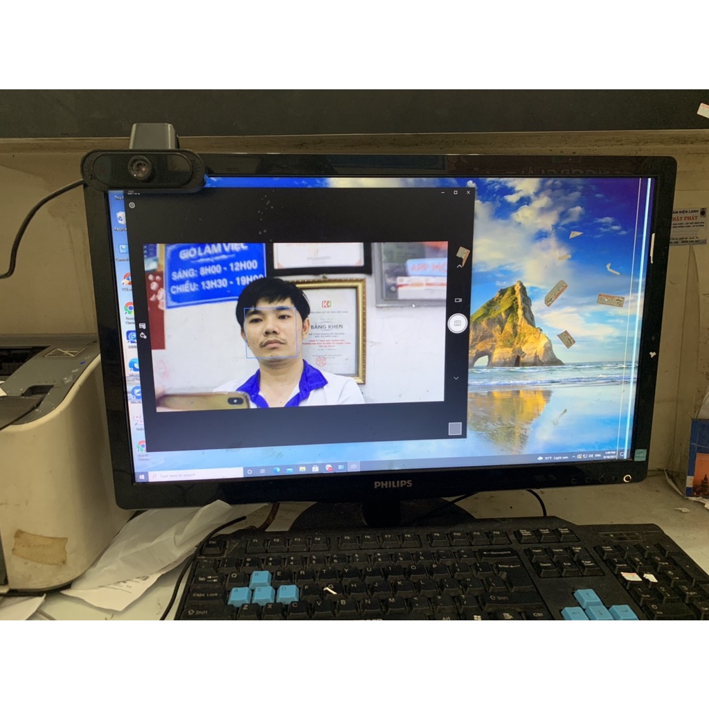 WEBCAM 720P-1080p CÓ MIC kẹp màn hình máy tính, camera hỗ trợ học online, livestream, giảng bài