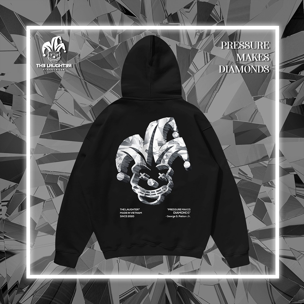 The Laughter - HOODIE DIAMOND - Áo MŨ NỈ DA CÁ | BigBuy360 - bigbuy360.vn