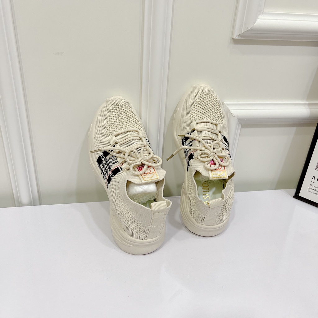Bata Quảng Châu cao cấp chất len dệt co giãn cực mềm đi cực êm - Chị Chảnh Store