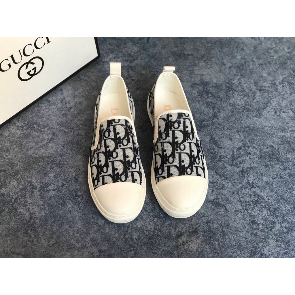 Giày lười Dior nam logo vân sịn xò - Giày Slipon nam Dior cực đẹp | BigBuy360 - bigbuy360.vn