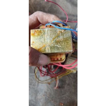 biến áp 12v-24v-1.2a(bóc máy)