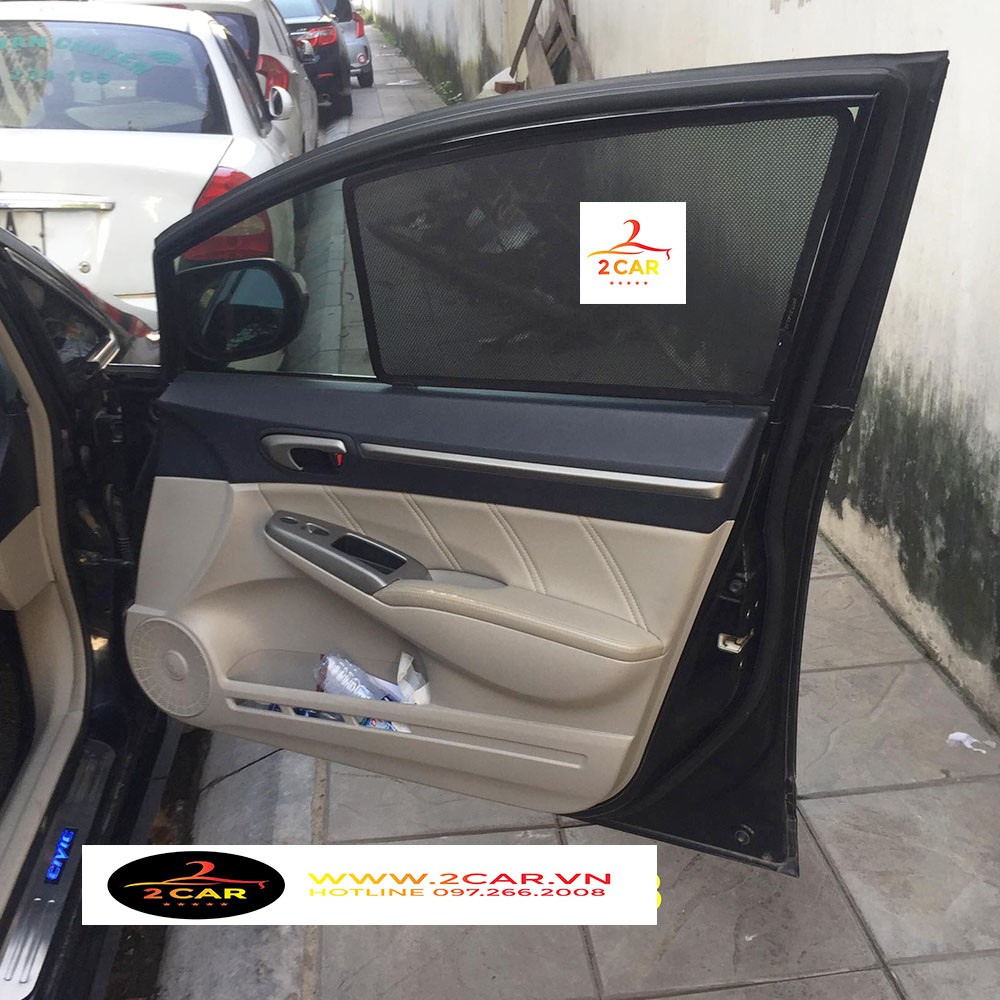 [Rèm loại 1] Rèm che nắng Honda Civic 2006-2012 Đảm Bảo Tốt Nhất Thị Trường